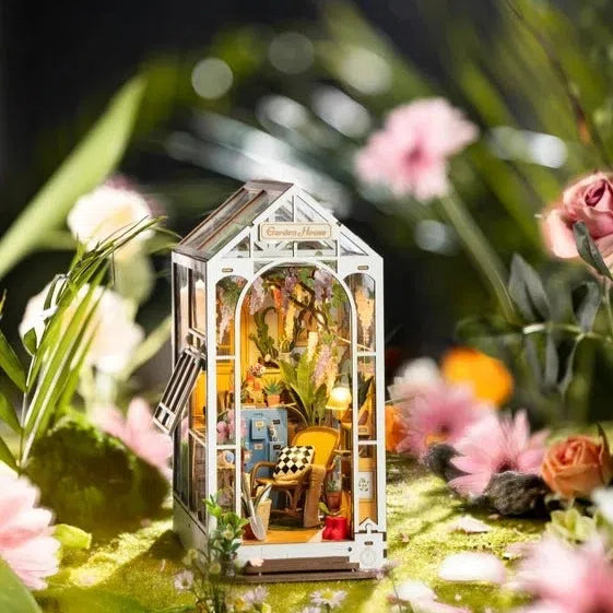 DIY Miniature House Book Nook Kit