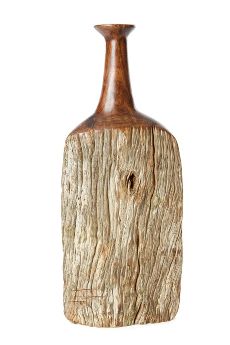 Mozambican Sandalwood Bottle Sculptures