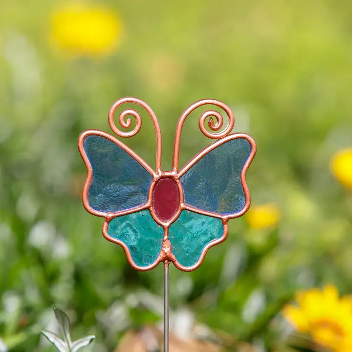Stained Glass Pot Stakes