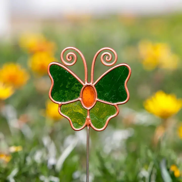 Stained Glass Pot Stakes