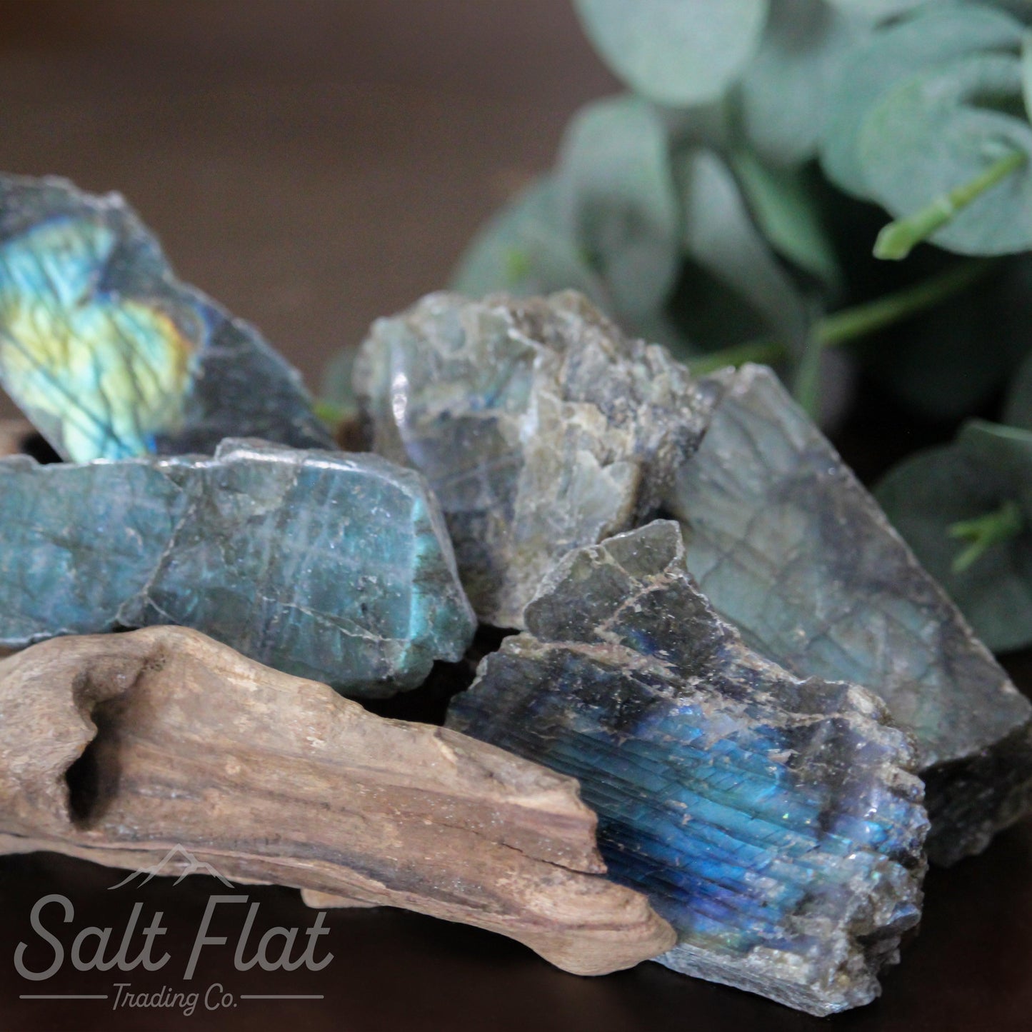 Labradorite One Side Polished