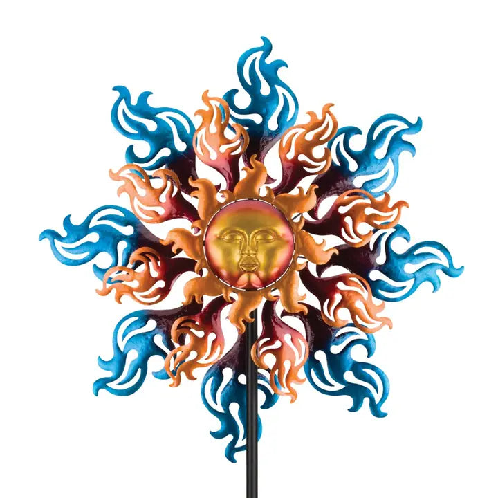 32" Fire Sun Wind Spinner