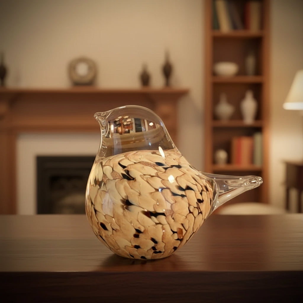 Chickadee Glass Birds | Set of 3