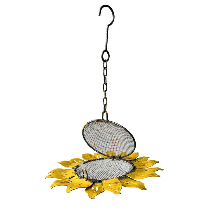 Hanging Sunflower Bird Feeder