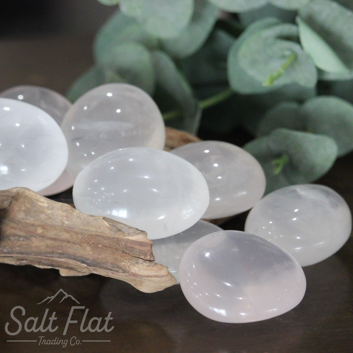 Girasol Quartz Palm Stone