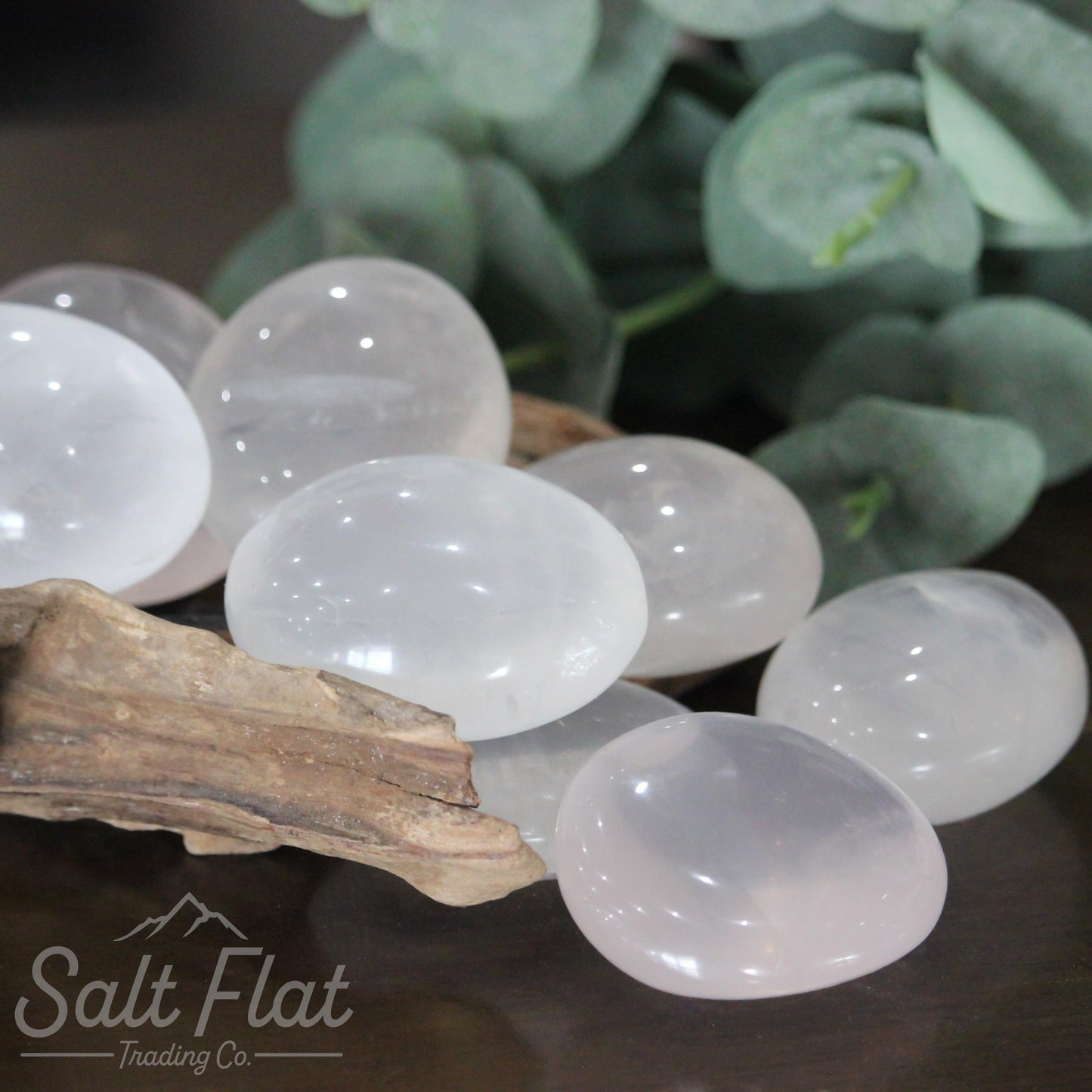 Girasol Quartz Palm Stone