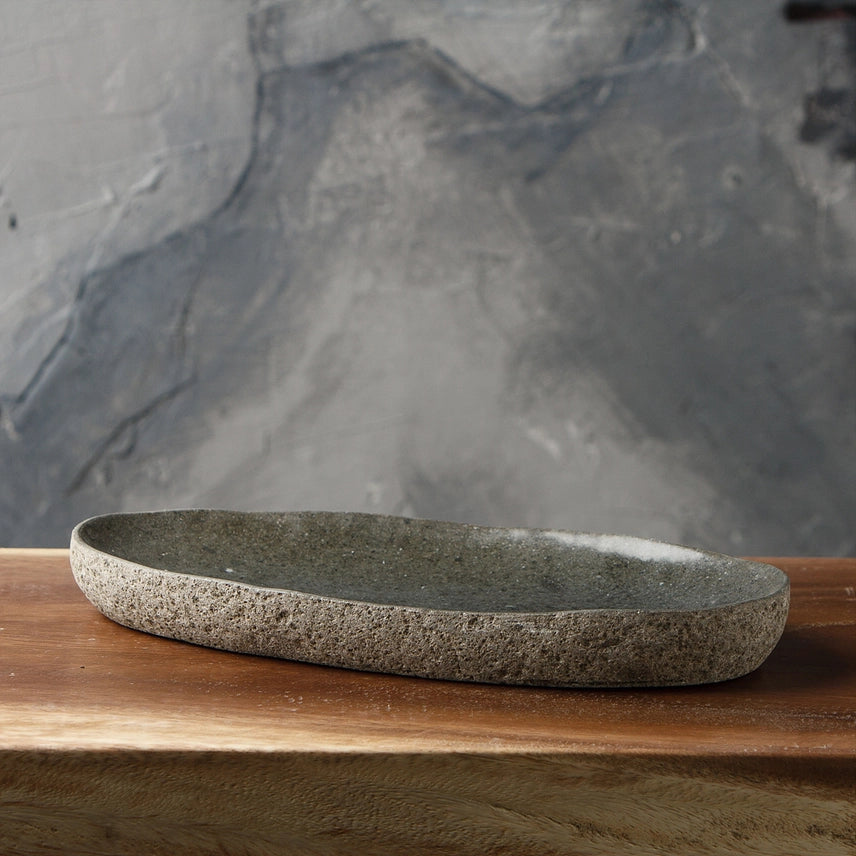 River Stone Dish