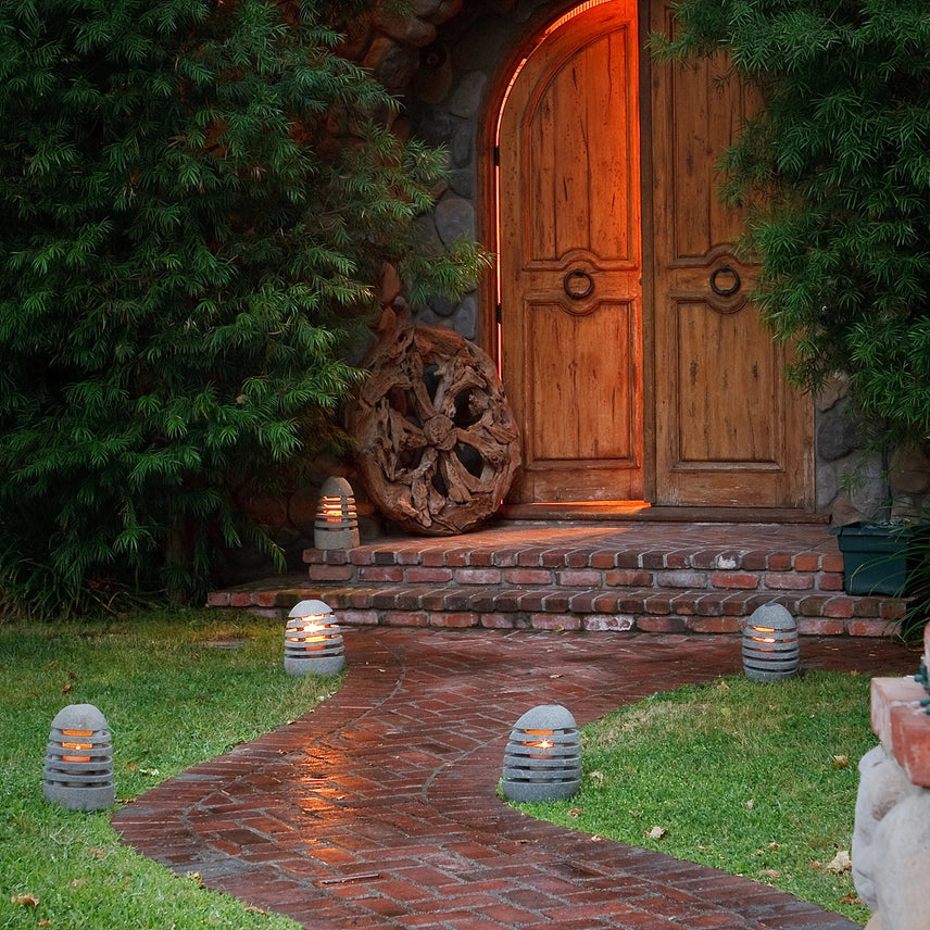 Stone Shade Candle Lantern