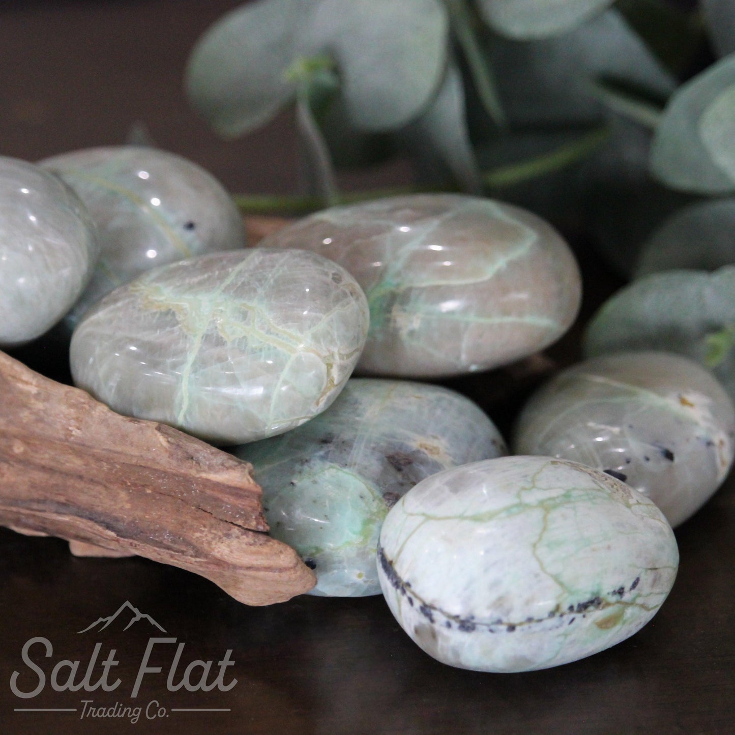 Garnierite Palm Stone