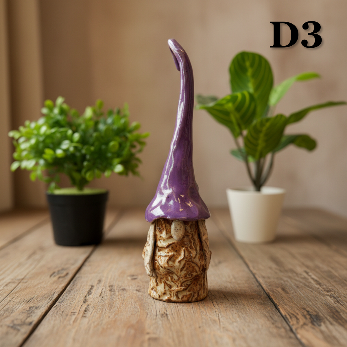 Handmade Ceramic Garden Gnomes- Female | 6-10"H