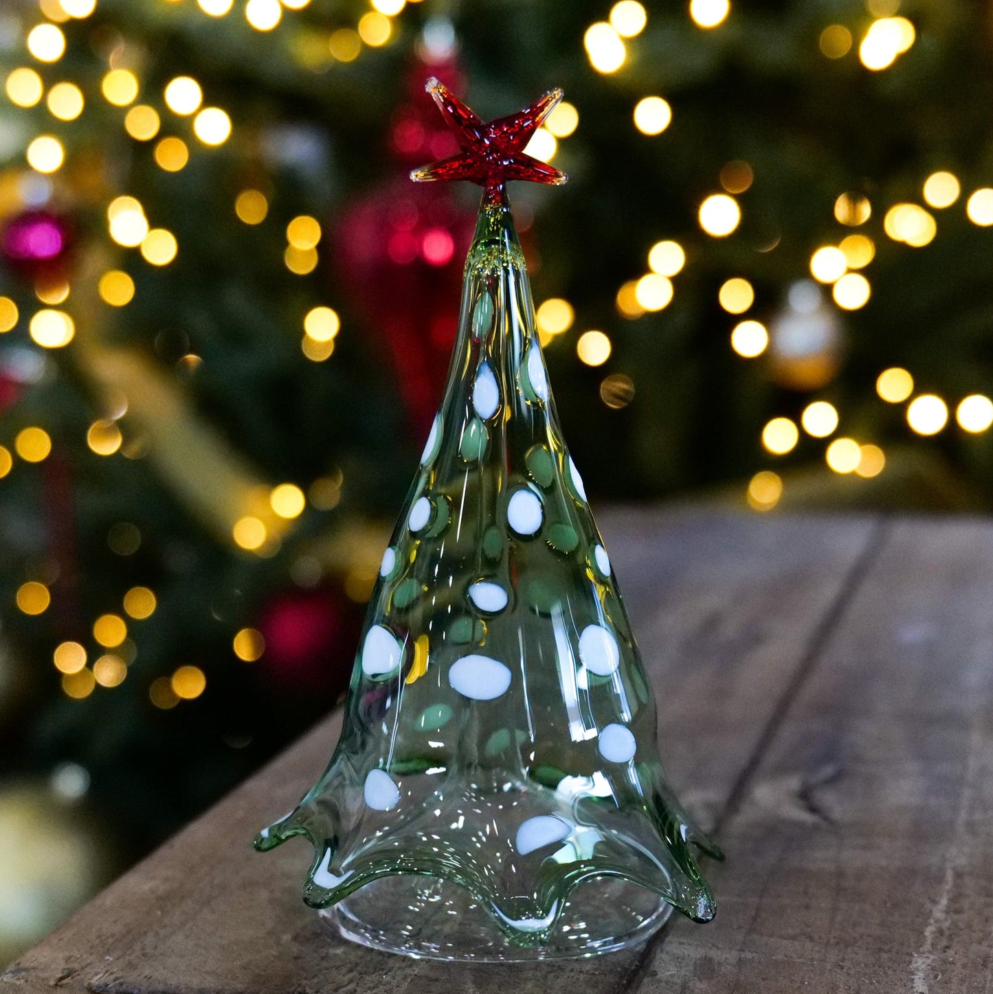 Glass Christmas Tree