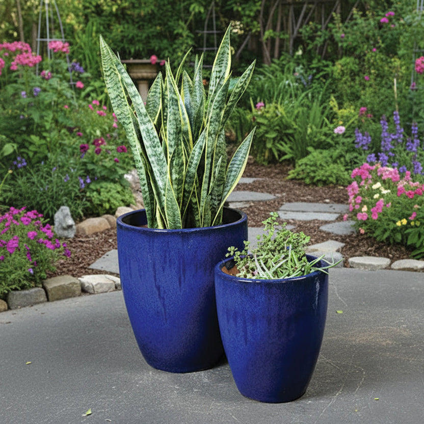 Maya Planter | Blue