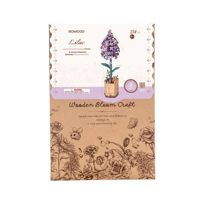 3D Wooden Flower Puzzles