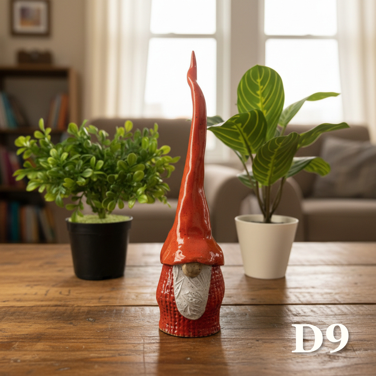 Handmade Ceramic Garden Gnomes- Males | 6-10"H