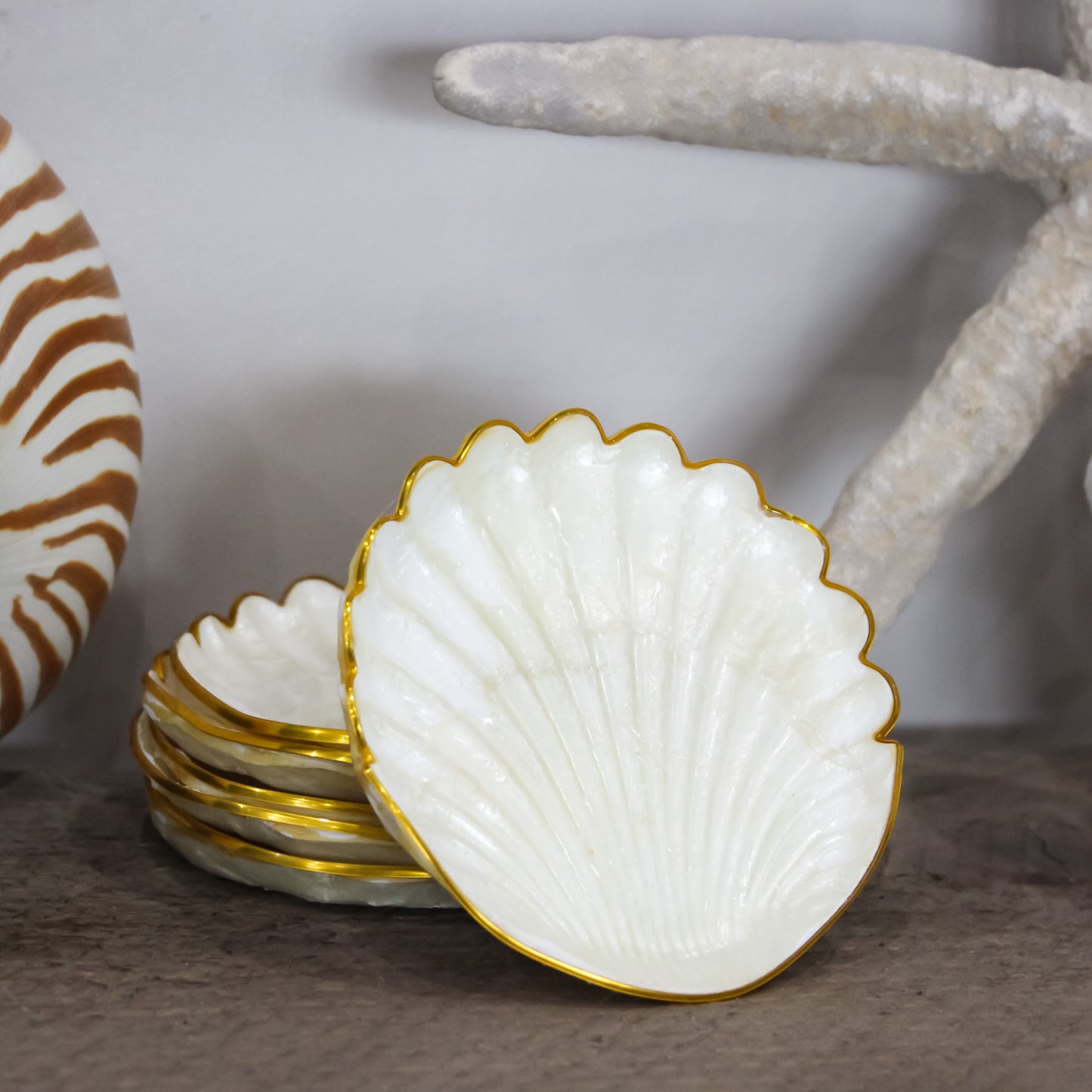 Capiz Coaster Sets