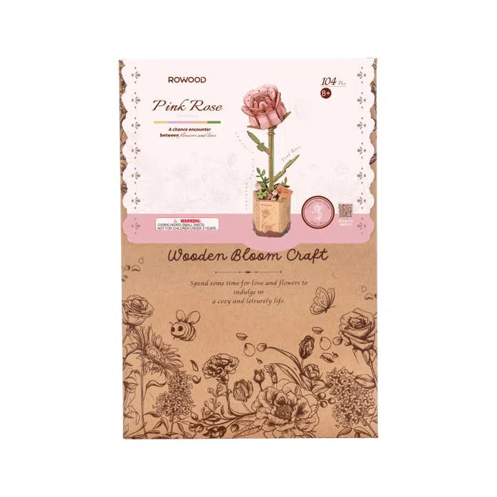 3D Wooden Flower Puzzles