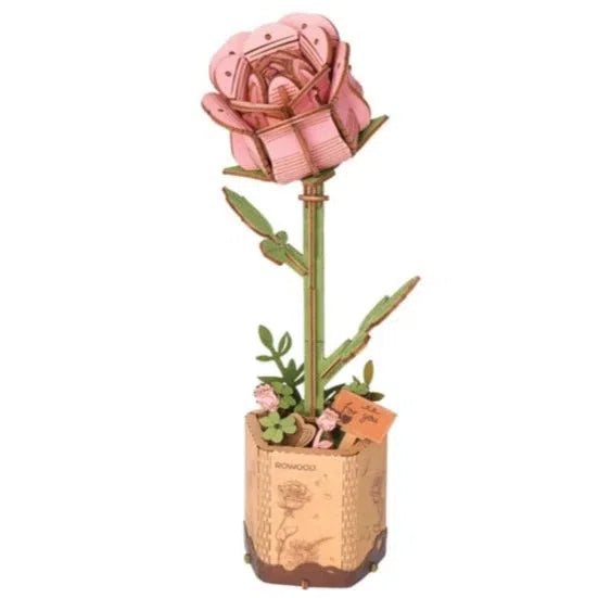 3D Wooden Flower Puzzles
