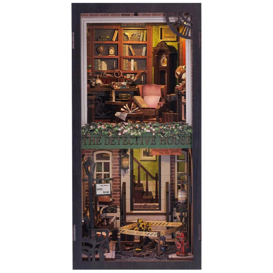 DIY Miniature House Book Nook Kit