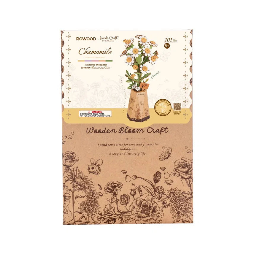 3D Wooden Flower Puzzles