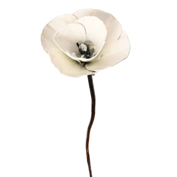 Recycled Metal Flower Stakes
