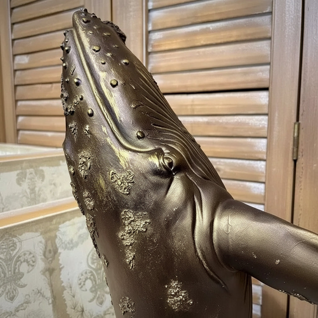 Bronze Resin Whale
