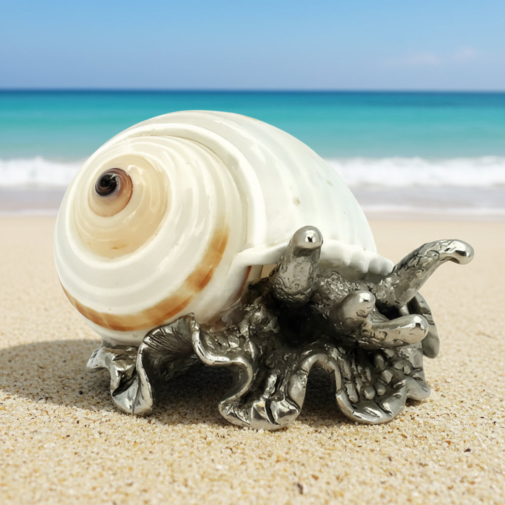 Tonna Pewter Sea Snail