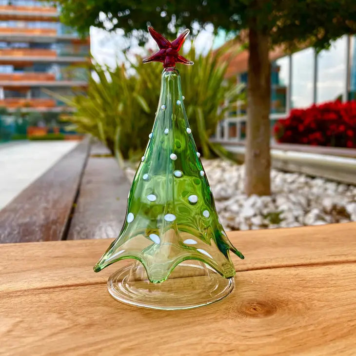 Glass Christmas Tree