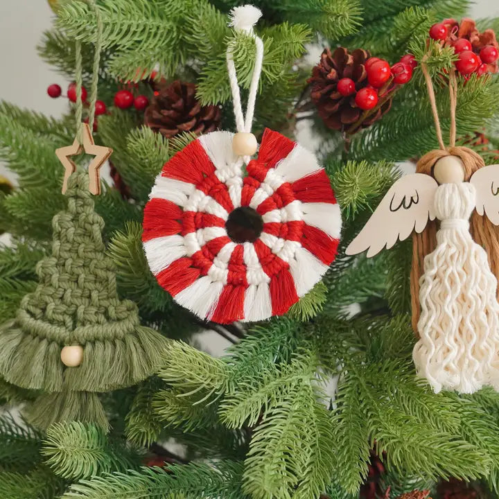 Boho Christmas Ornaments
