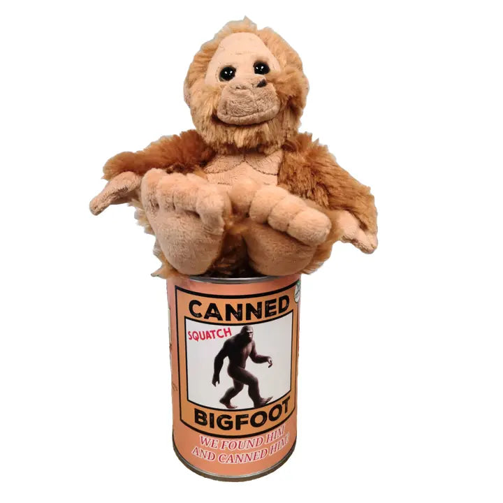 Canned Stuffed Animal Plush w/Jokes