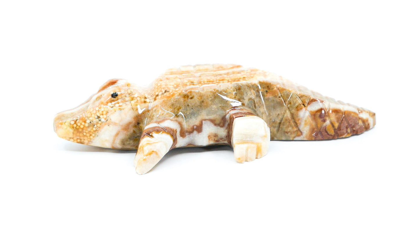 5'' Marble Crocodile
