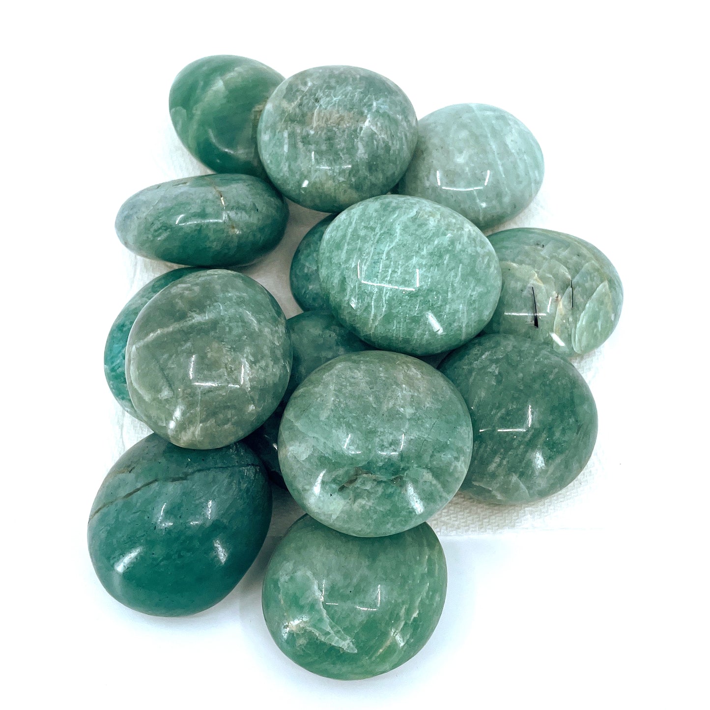 Amazonite Palm Stone