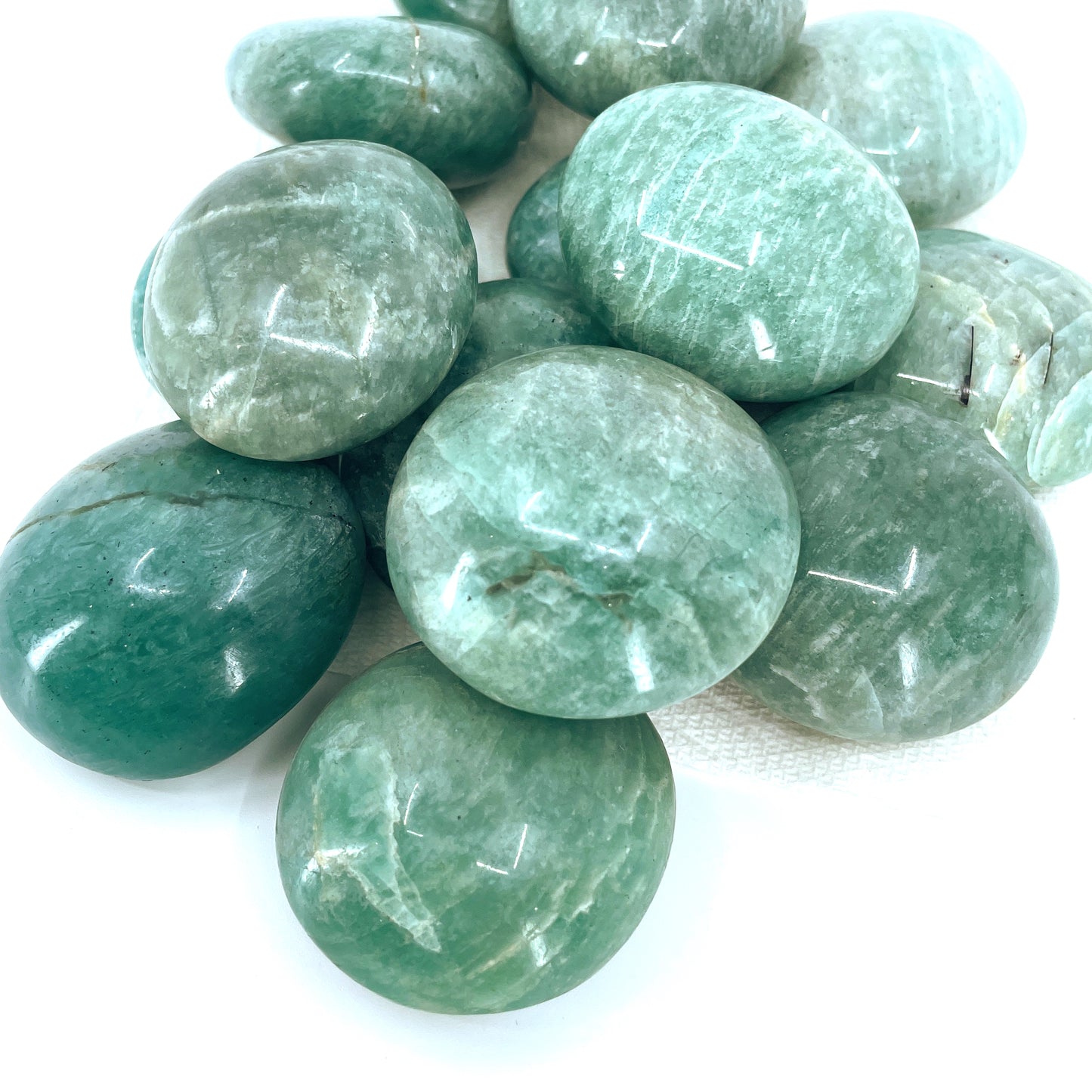 Amazonite Palm Stone