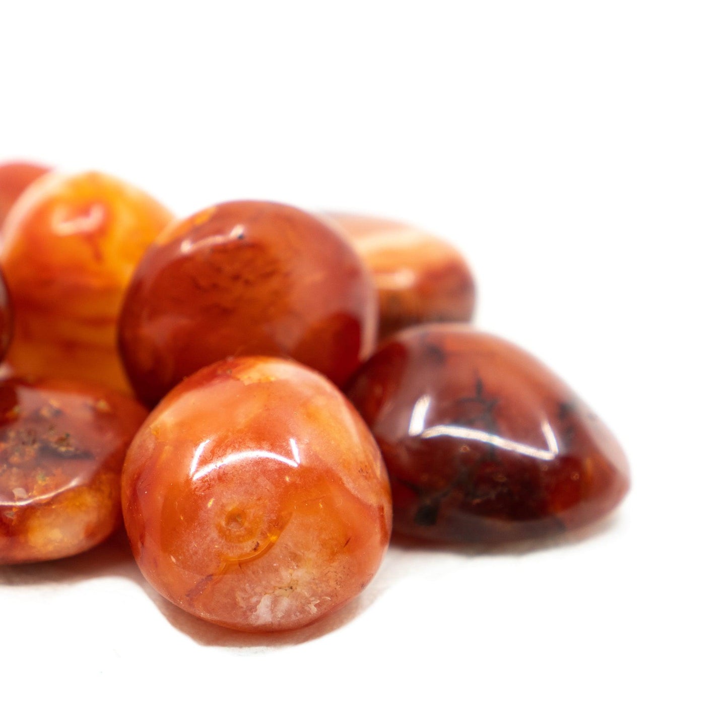 Carnelian Palm Stone
