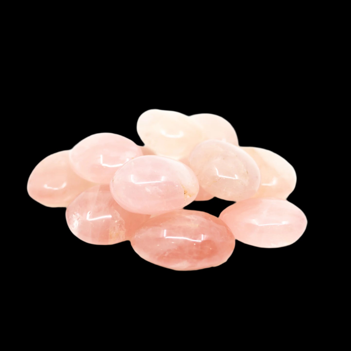 Rose Quartz Palm Stone