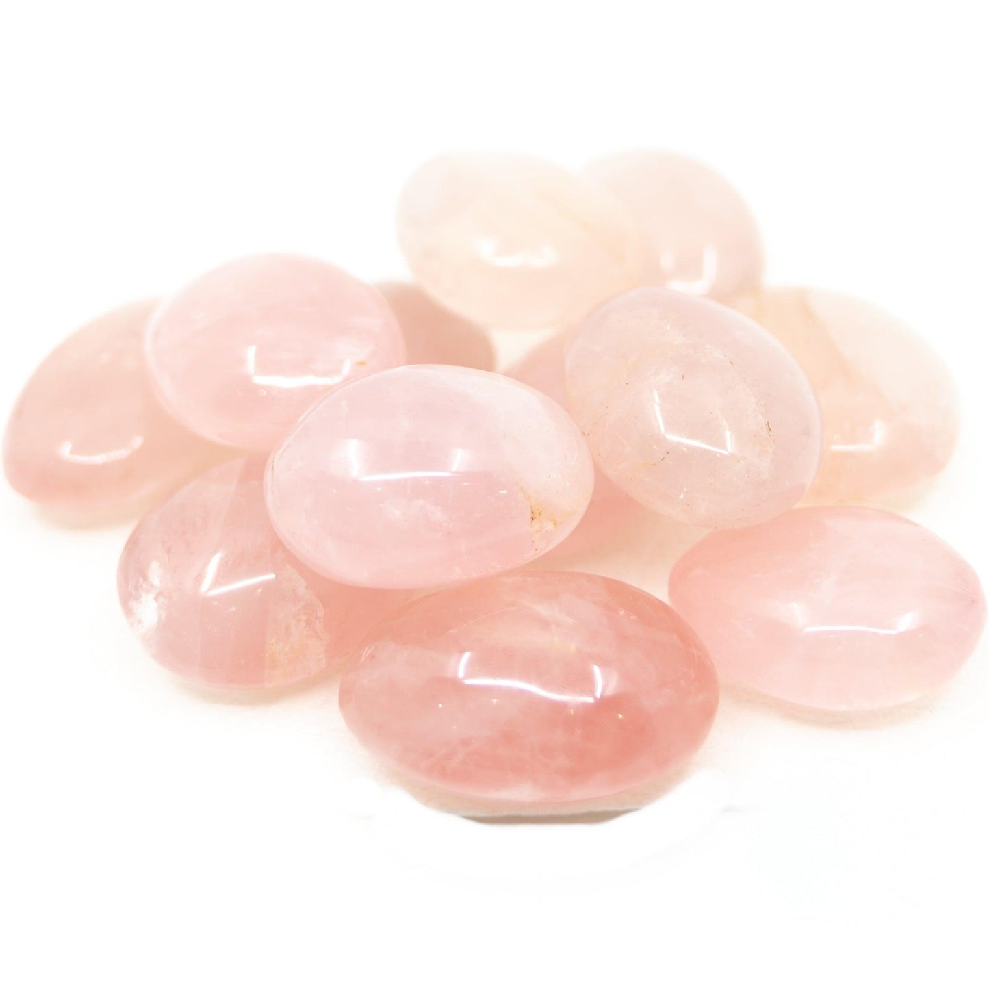 Rose Quartz Palm Stone