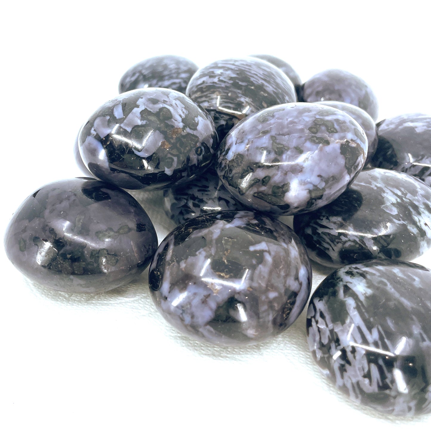 Indigo Gabbro Palm Stone