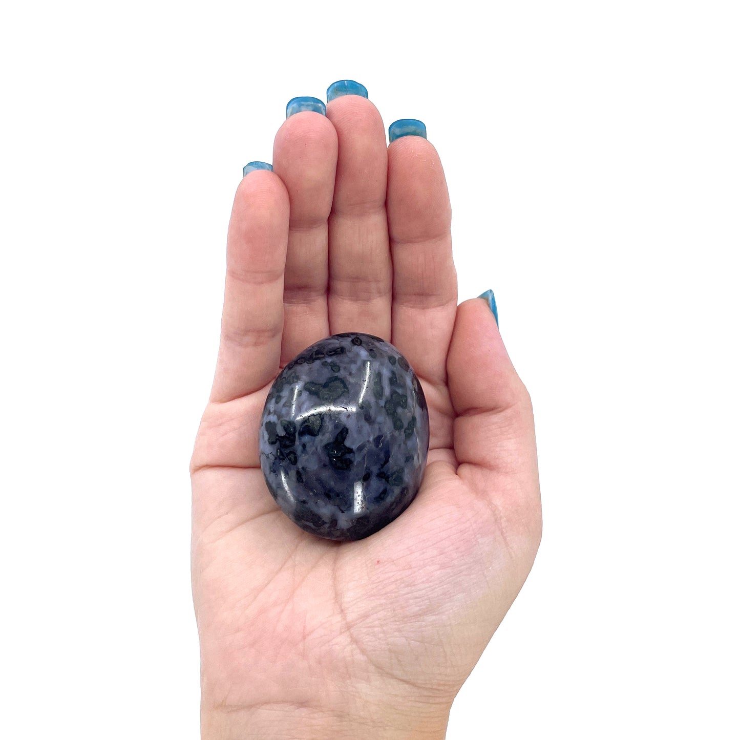Indigo Gabbro Palm Stone