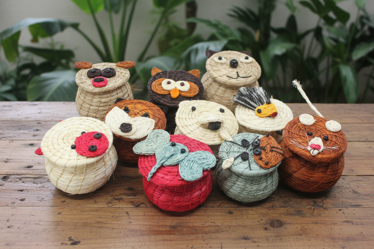 Mini Lidded Baskets