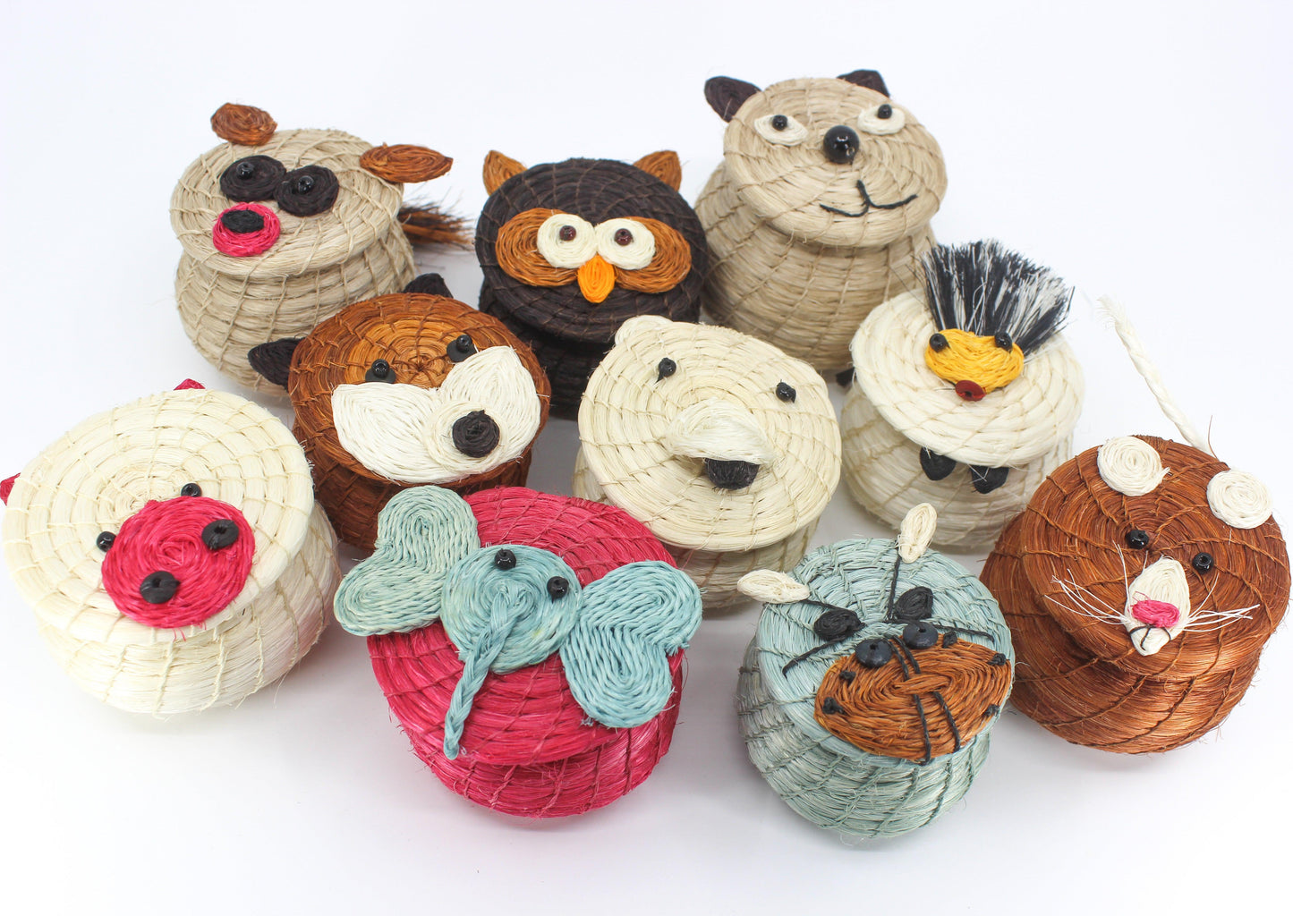Mini Lidded Baskets