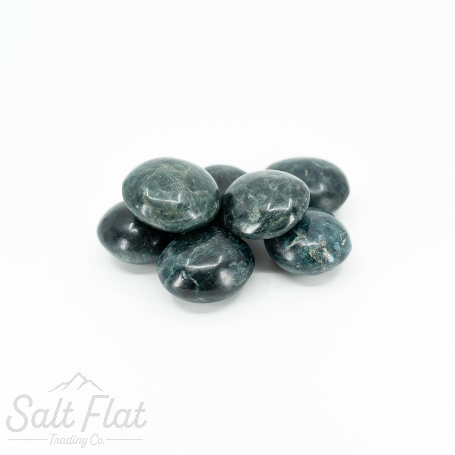 Blue Apatite Palm Stone