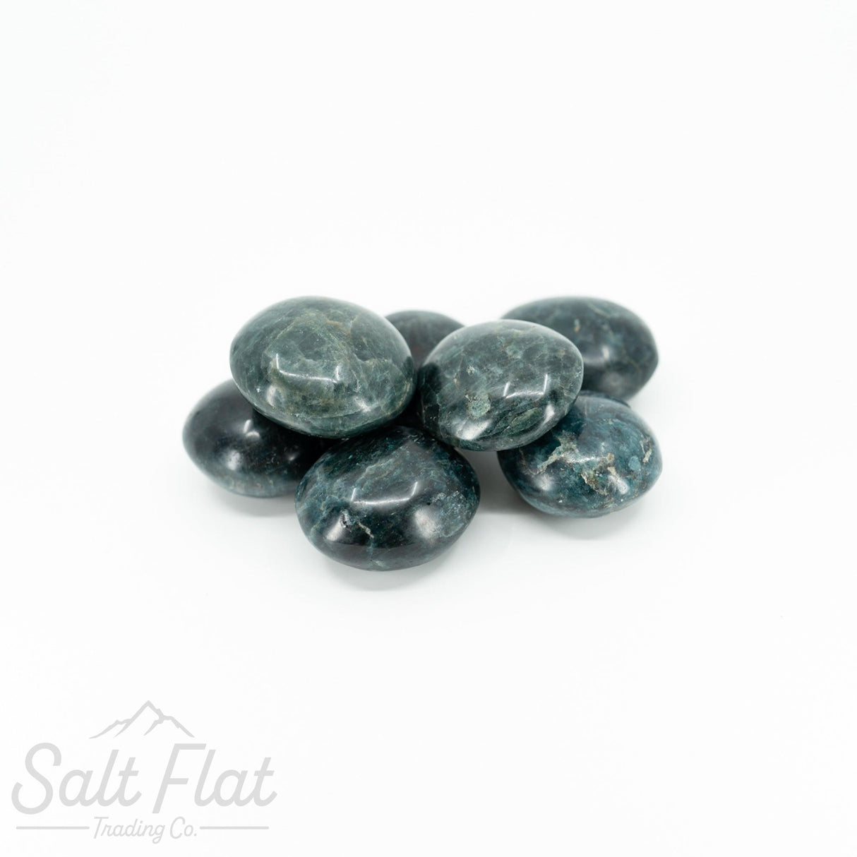 Blue Apatite Palm Stone