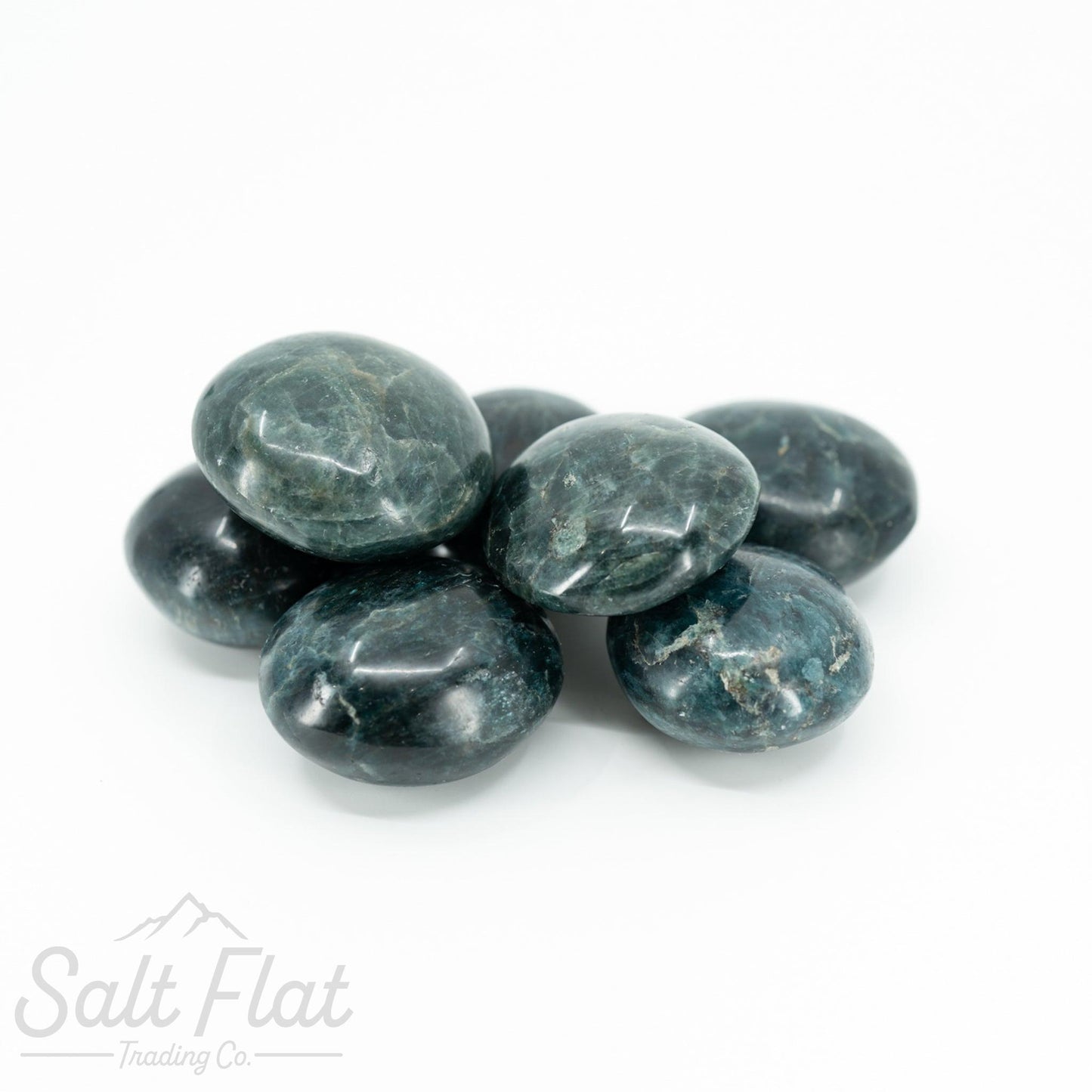 Blue Apatite Palm Stone