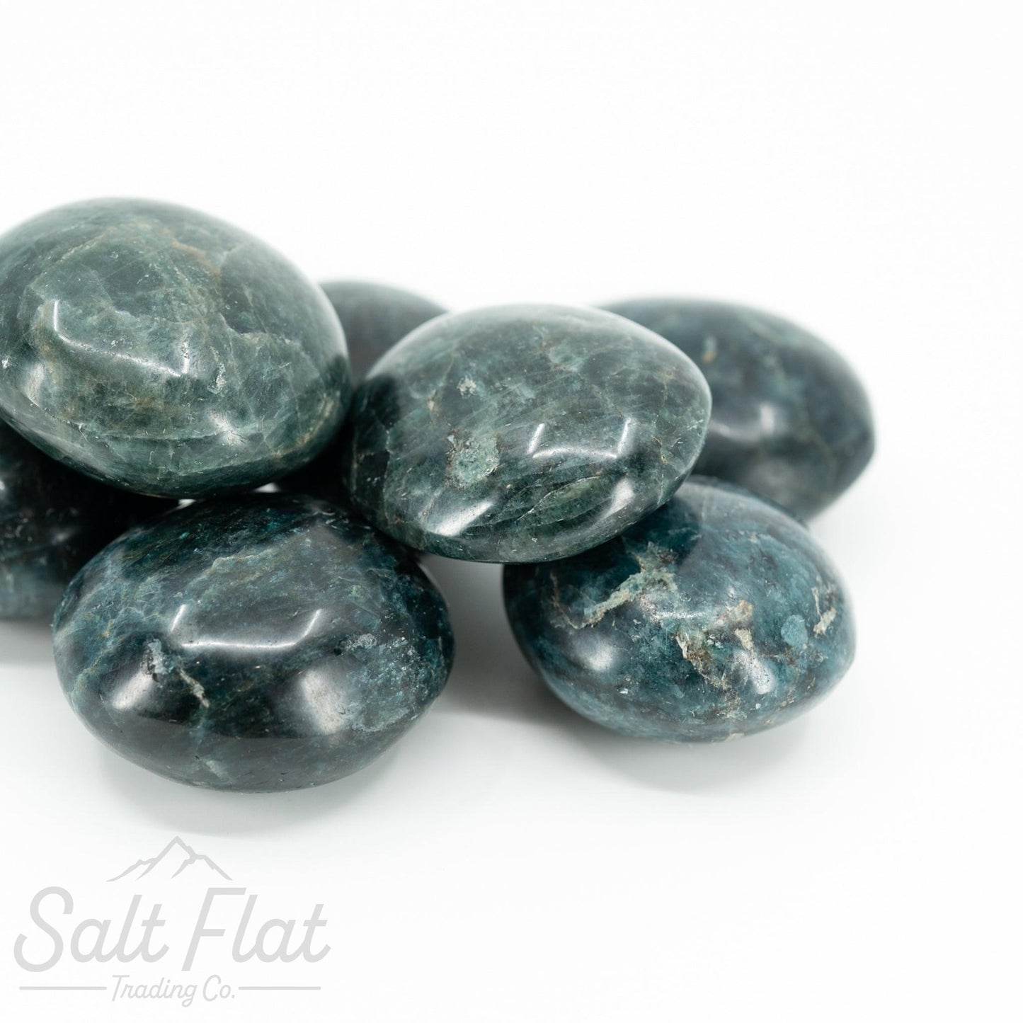 Blue Apatite Palm Stone
