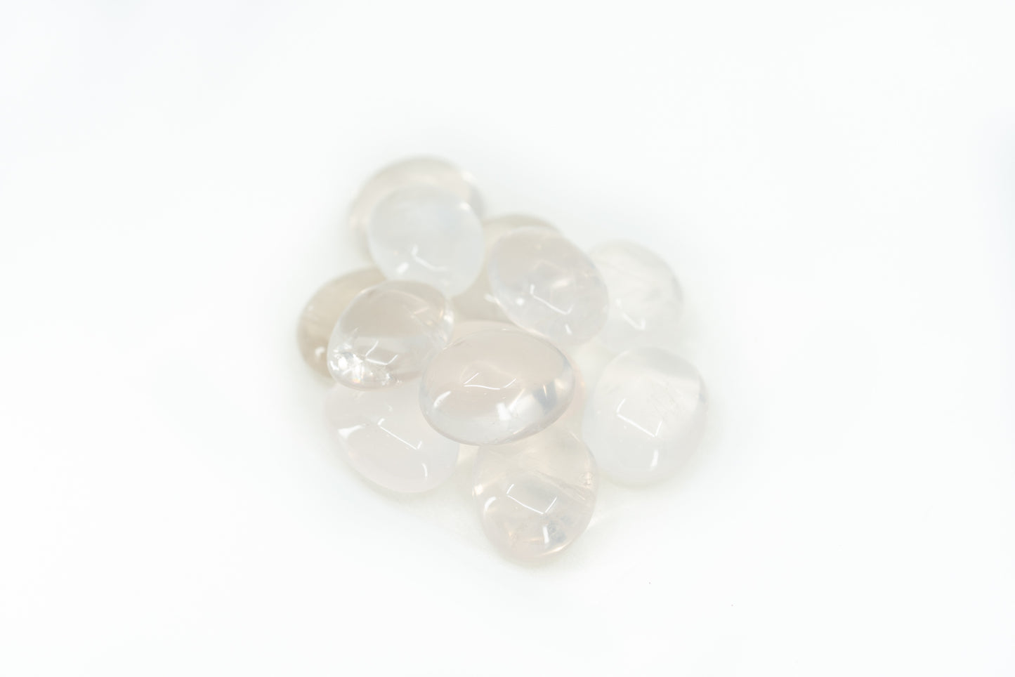 Girasol Quartz Palm Stone
