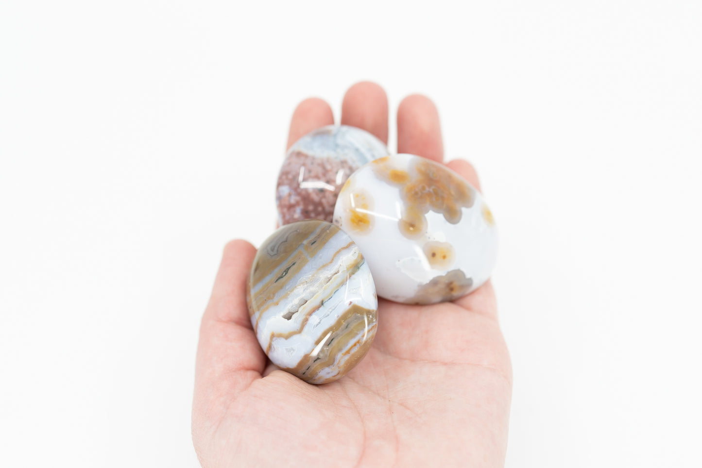 Ocean Jasper Palm Stone