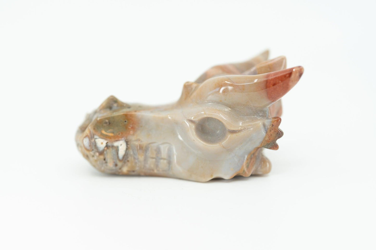 Crystal Dragon Skull