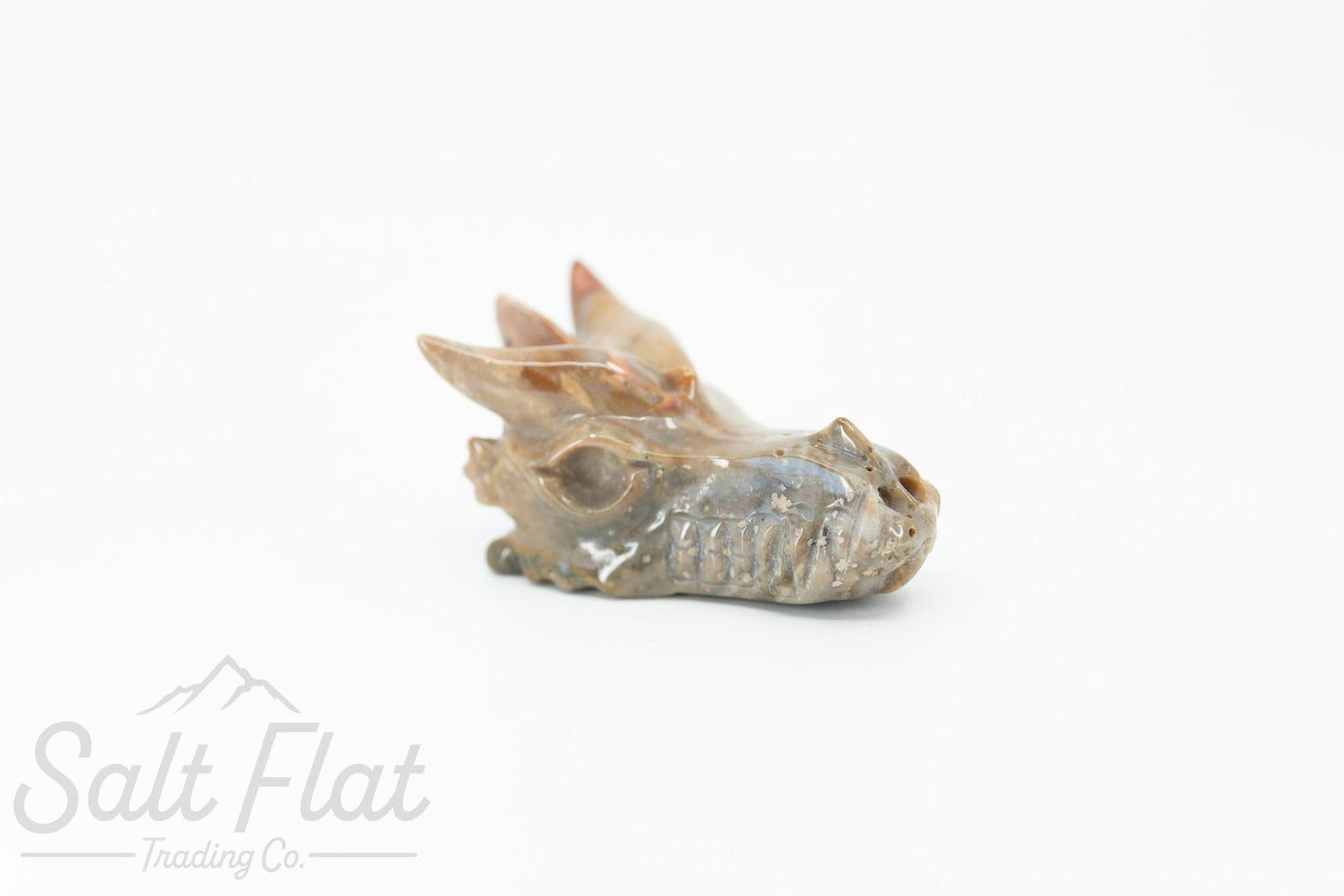 Crystal Dragon Skull