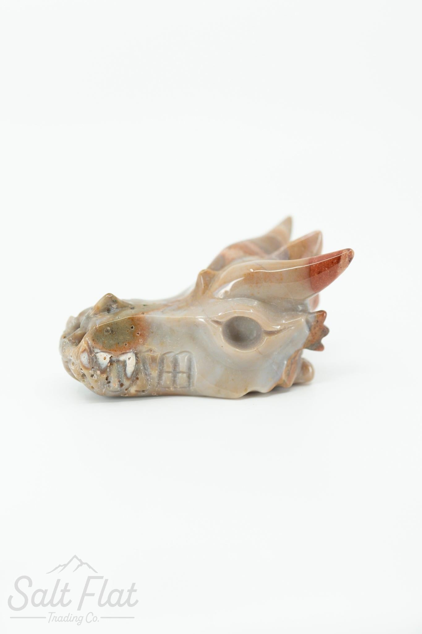 Crystal Dragon Skull