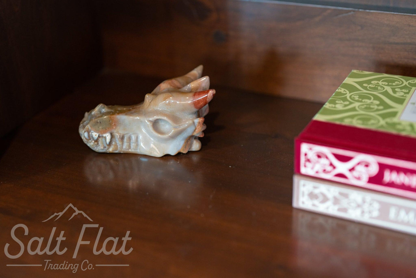 Crystal Dragon Skull