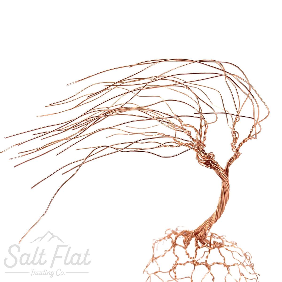 Medium Windswept Wire Tree